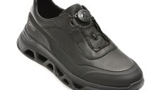 Pantofi sport OTTER negri, 821602, din piele naturala
