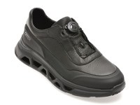 Pantofi sport OTTER negri, 821602, din piele naturala - 1