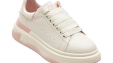 Pantofi sport PASS COLLECTION albi, M960009, din piele naturala