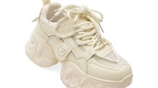 Pantofi sport PASS COLLECTION bej, CM60003, din piele ecologica