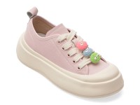 Pantofi sport PASS COLLECTION roz, MQ60013, din piele naturala - 1