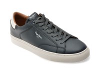 Pantofi sport PEPE JEANS bleumarin, JOE BASIC, din piele ecologica - 1