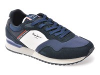 Pantofi sport PEPE JEANS bleumarin, MS40012, din material textil - 1