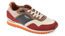 Pantofi sport PEPE JEANS multicolor, LONDON LINK, din material textil