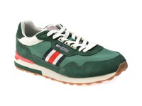 Pantofi sport PEPE JEANS verzi, KINGSTON HERITAGE, din material textil - 1