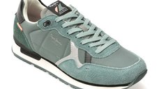 Pantofi sport PEPE JEANS verzi, MS40005, din material textil