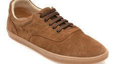 Pantofi sport RELAX maro model 8135 din piele intoarsa pentru barbati