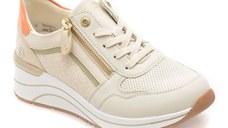 Pantofi sport REMONTE albi, D0T10, din piele ecologica