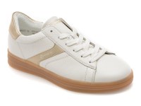 Pantofi sport REMONTE albi, D2C07, din piele naturala - 1