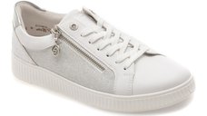 Pantofi sport REMONTE albi, D2E00, din piele naturala