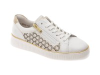 Pantofi sport REMONTE albi, D2E03, din piele naturala - 1
