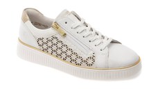 Pantofi sport REMONTE albi, D2E03, din piele naturala