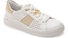 Pantofi sport REMONTE albi, D3E04, din piele naturala