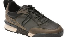 Pantofi sport REPLAY negri, MS1P64L, din material textil si piele naturala