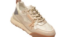 Pantofi sport REPLAY WS9H0KL bej din piele ecologica pentru femei