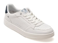 Pantofi sport RIEKER albi, U1902, din piele naturala - 1