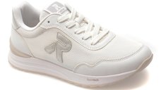 Pantofi sport RIEKER albi, W2404, din material textil