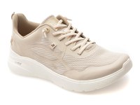 Pantofi sport RIEKER bej, M8551, din material textil - 1