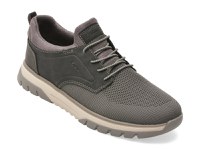 Pantofi sport RIEKER negri, B9352, din material textil - 1