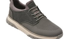 Pantofi sport RIEKER negri, B9352, din material textil
