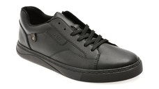 Pantofi sport RIEKER negri, B9912, din piele naturala