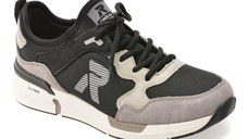 Pantofi sport RIEKER negri, U1405, din material textil
