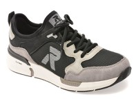 Pantofi sport RIEKER negri, U1405, din material textil - 1
