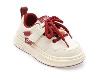 Pantofi sport SELECTION KIDS albi, 120713, din piele ecologica - 1