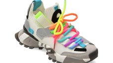 Pantofi sport SELECTION KIDS albi, 18159T, din material textil