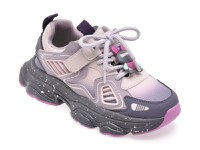 Pantofi sport SELECTION KIDS mov, 120715, din material textil - 1