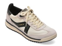 Pantofi sport SKECHERS alb-negru, SKX 92, din material textil - 1