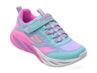 Pantofi sport SKECHERS albastri, COSMIC GLOW, din material textil - 1