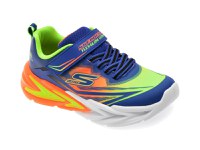 Pantofi sport SKECHERS albastri, FLEX-GLOW ULTRA, din material textil - 1