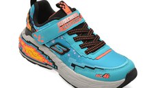 Pantofi sport SKECHERS albastri, MEGA-CRAFT 4K, din material textil