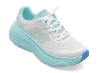 Pantofi sport SKECHERS albi, MAX CUSHIONING ENDEAVOUR, din material textil - 1