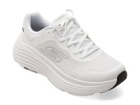 Pantofi sport SKECHERS albi, MAX CUSHIONING ENDEAVOUR, din material textil - 1