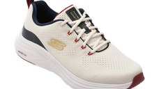 Pantofi sport SKECHERS albi, VAPOR FOAM, din material textil