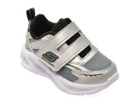 Pantofi sport SKECHERS argintii, 401498N, din material textil - 1