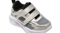 Pantofi sport SKECHERS argintii, 401498N, din material textil