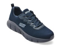 Pantofi sport SKECHERS bleumarin, BOBS B FLEX, din material textil - 1