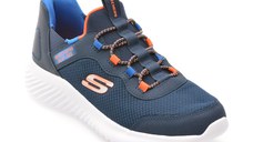 Pantofi sport SKECHERS bleumarin, BOUNDER, din material textil