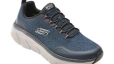 Pantofi sport SKECHERS bleumarin, D LUX WALKER 2.0, din materila textil