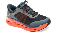 Pantofi sport SKECHERS bleumarin, MAX CUSHIONING GLIDE-STEP, din material textil