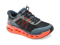 Pantofi sport SKECHERS bleumarin, MAX CUSHIONING GLIDE-STEP, din material textil - 1