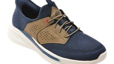Pantofi sport SKECHERS bleumarin, SLADE, din material textil
