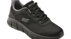 Pantofi sport SKECHERS BOBS B FLEX negri din material textil