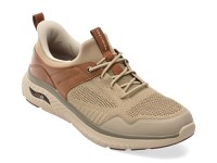 Pantofi sport SKECHERS gri, ARCH FIT CROSSER, din material textil - 1