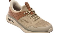 Pantofi sport SKECHERS gri, ARCH FIT CROSSER, din material textil