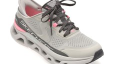 Pantofi sport SKECHERS gri, GLIDE-STEP ALTUS, din material textil