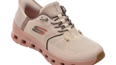 Pantofi sport SKECHERS gri, GLIDE-STEP PRO, din material textil